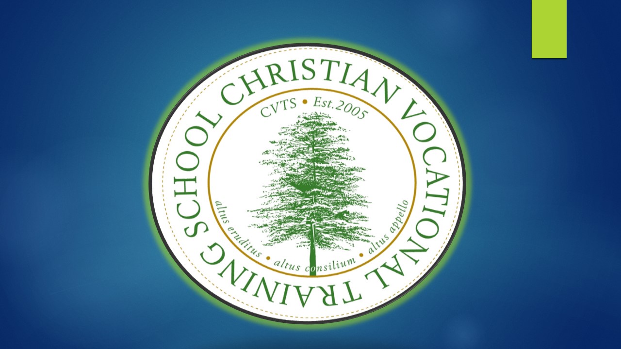 Online Catalog | Christian Vocational Training School